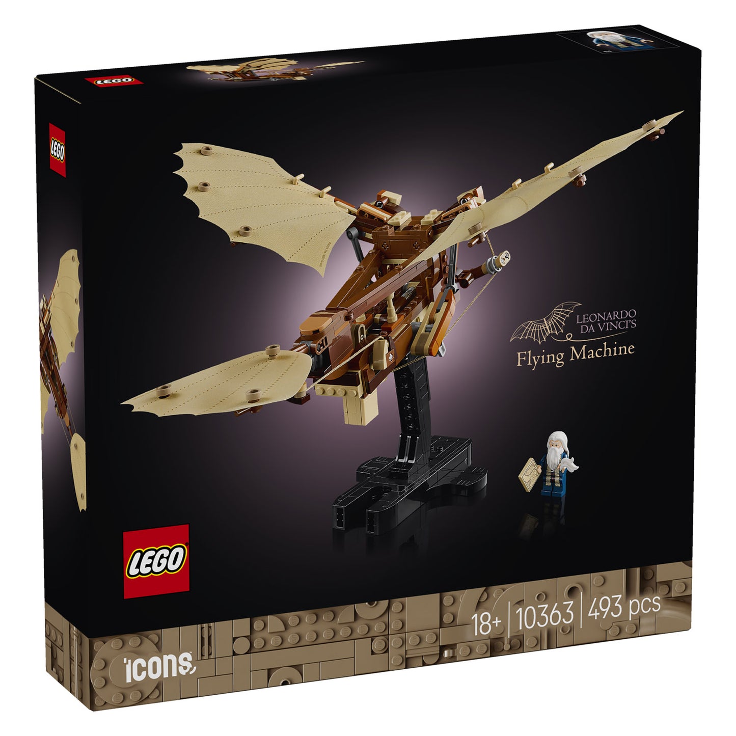 10363 LEGO Icons Leonardo da Vinci's Flying Machine