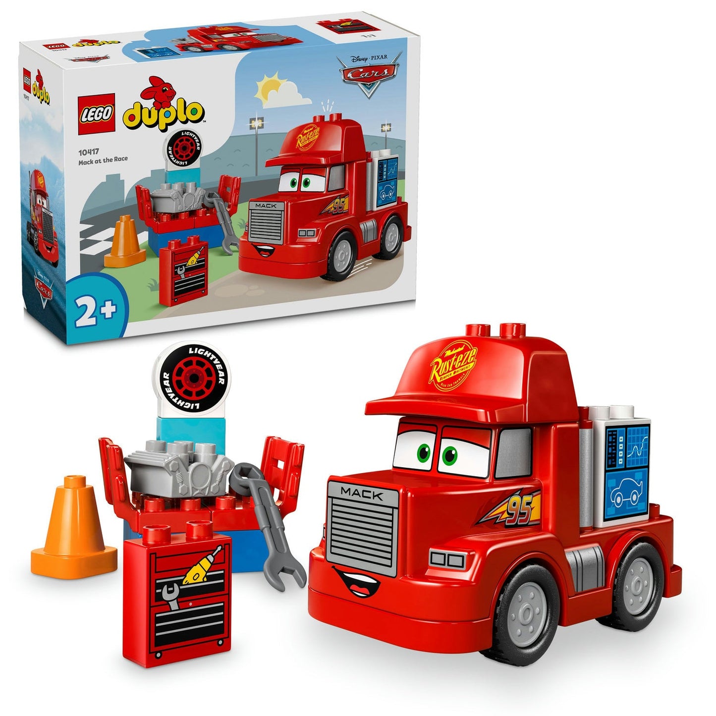 10417 LEGO DUPLO Disney TM Mack at the Race