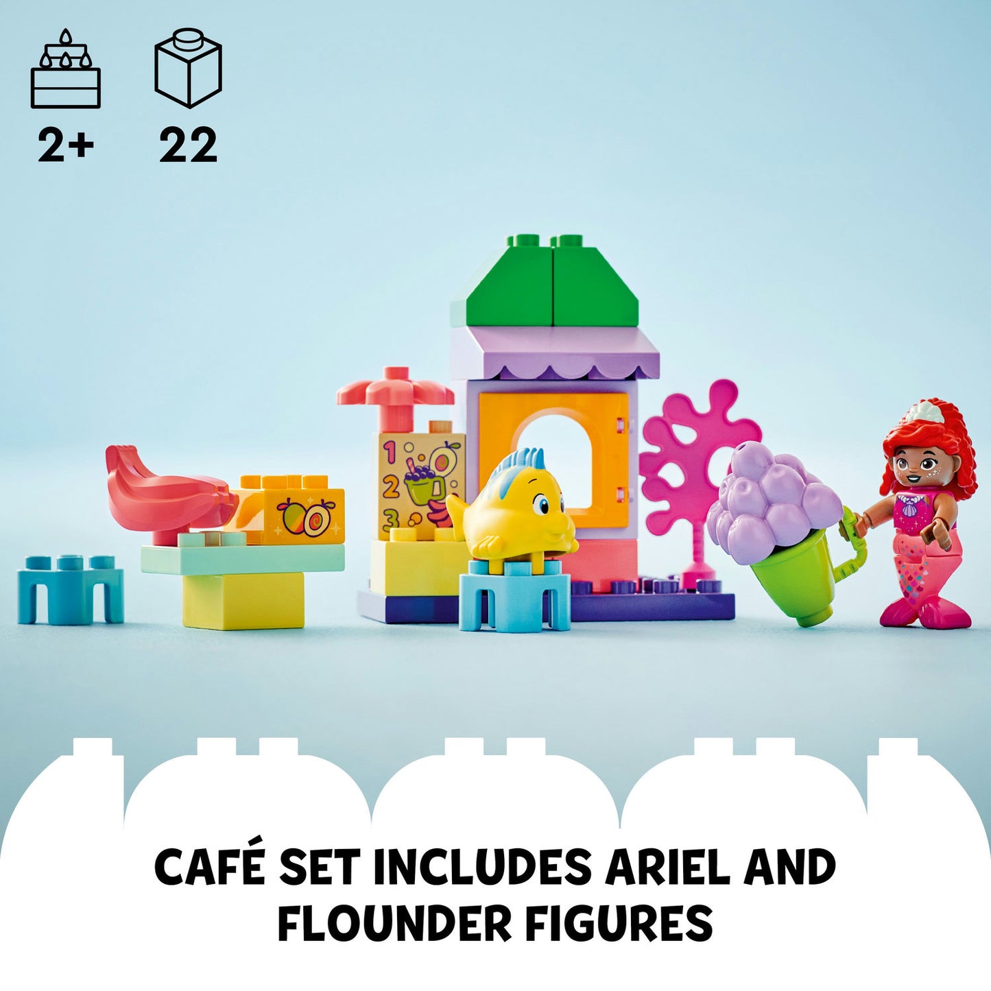 10420 LEGO DUPLO Disney TM Ariel and Flounder's Café Stand