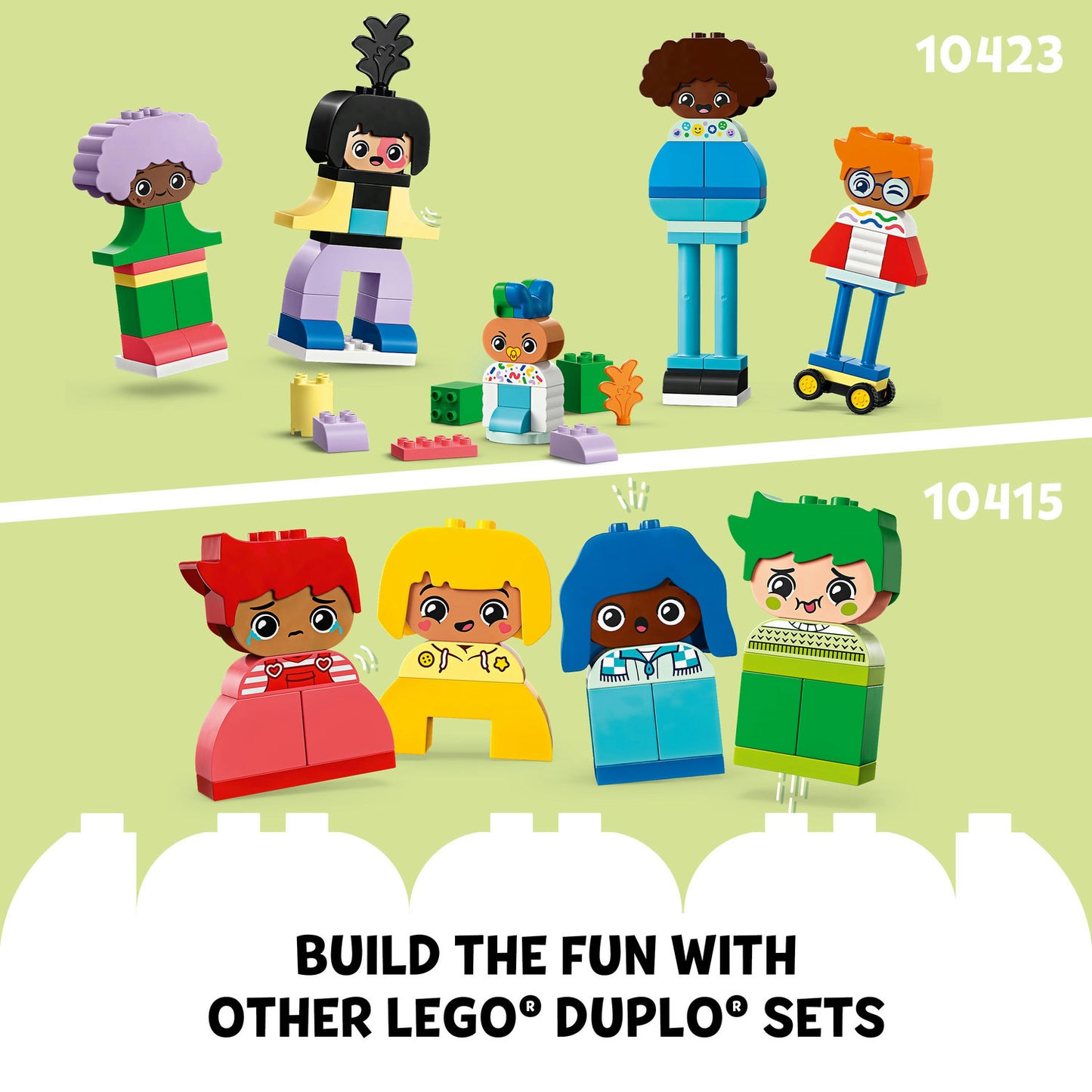 10423 LEGO DUPLO Town Buildable People with Big Emotions