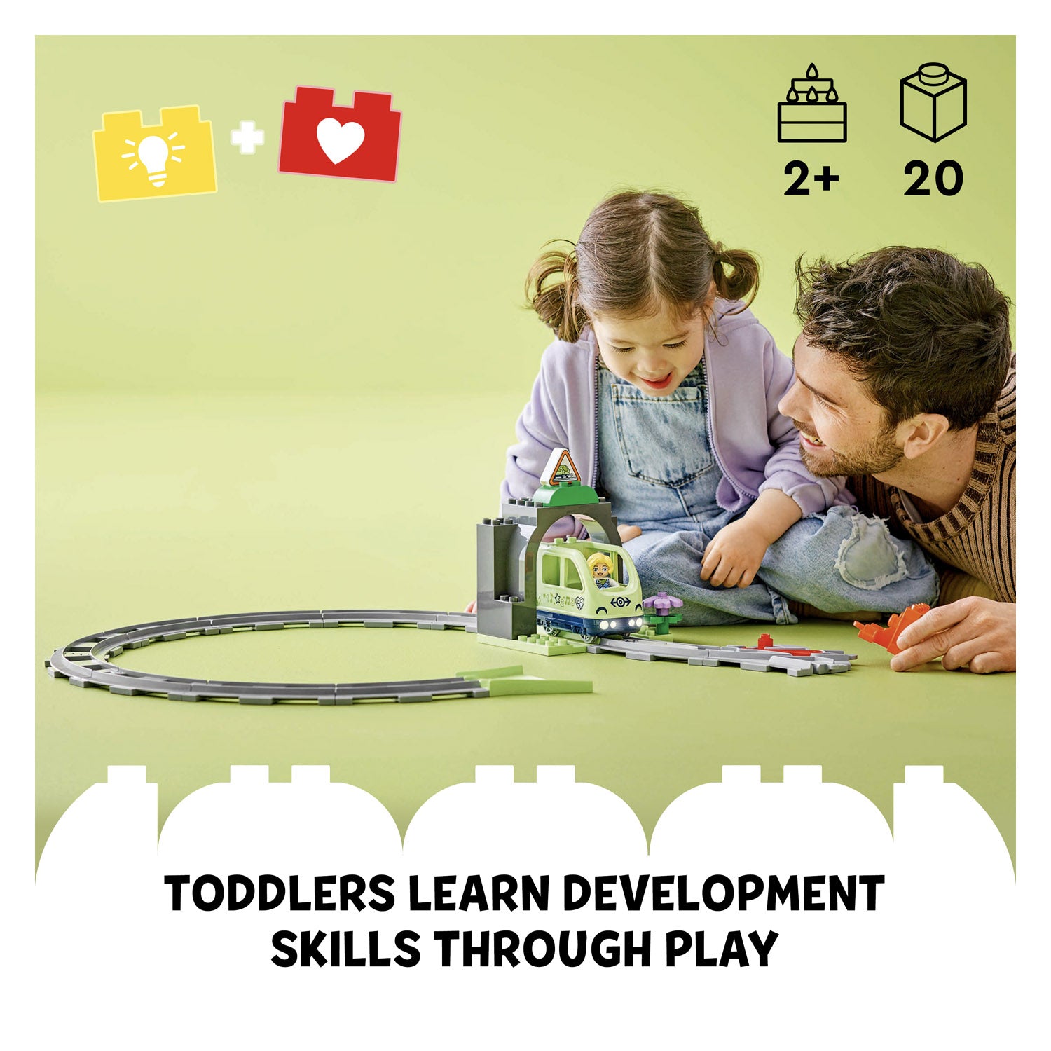 10425 Duplo Train Expansion 10425 LEGO DUPLO Town Train Tunnel And