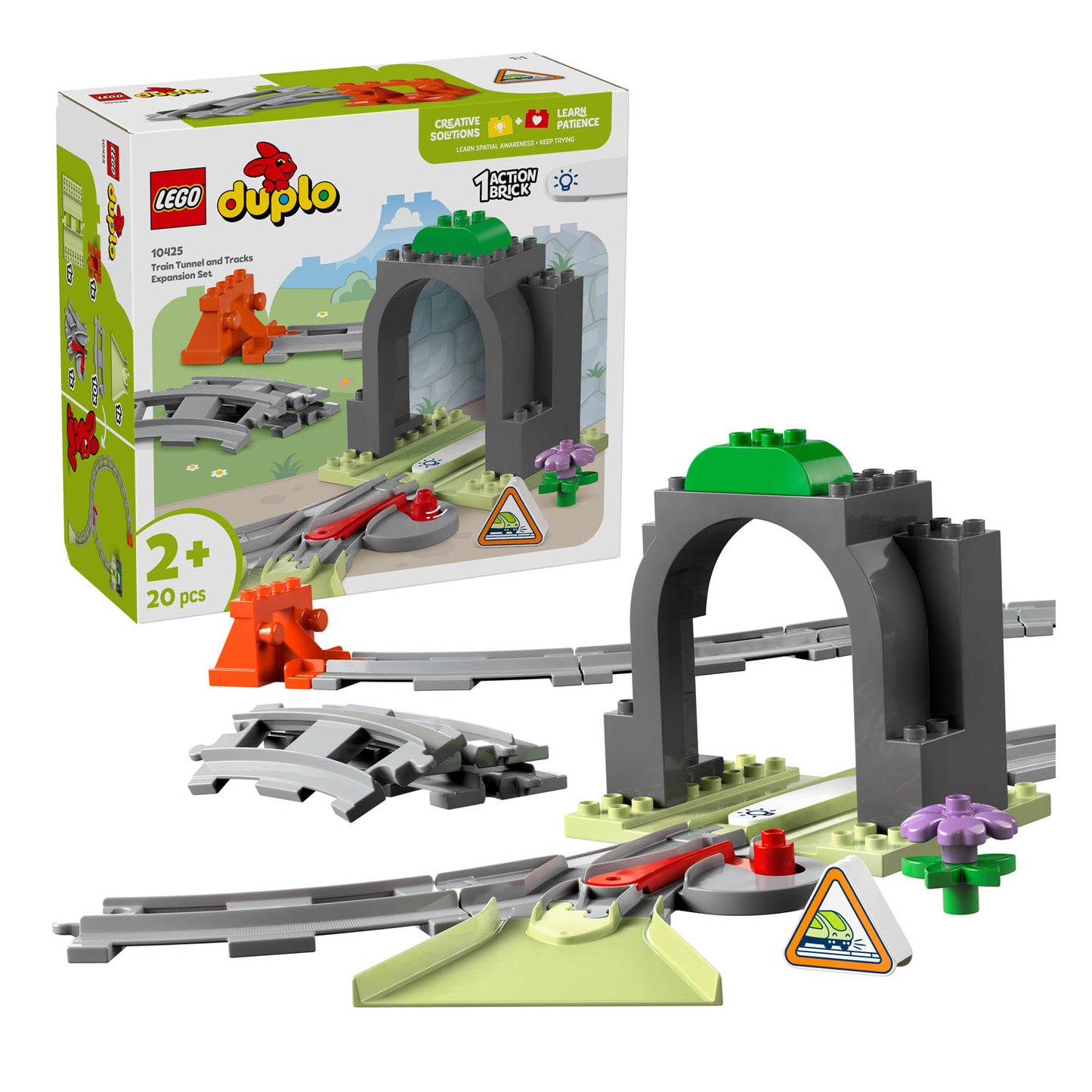 10425 LEGO DUPLO Town Train Tunnel and Tracks Expansion Set