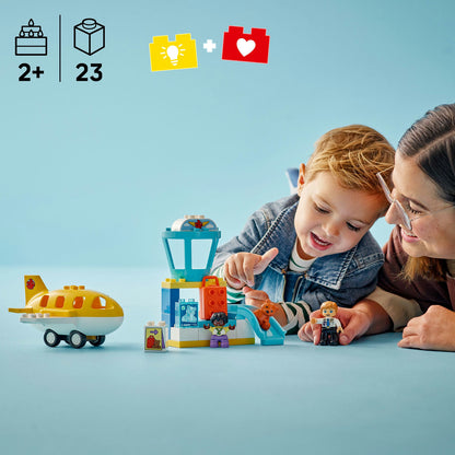 10443 LEGO® DUPLO® Town First Time at the Airport Building Toy for Pretend Play