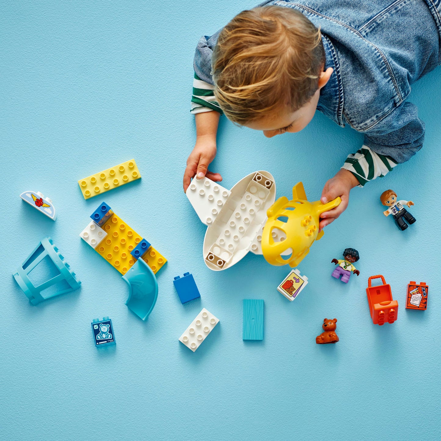 10443 LEGO® DUPLO® Town First Time at the Airport Building Toy for Pretend Play