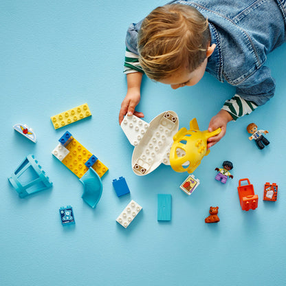 10443 LEGO® DUPLO® Town First Time at the Airport Building Toy for Pretend Play