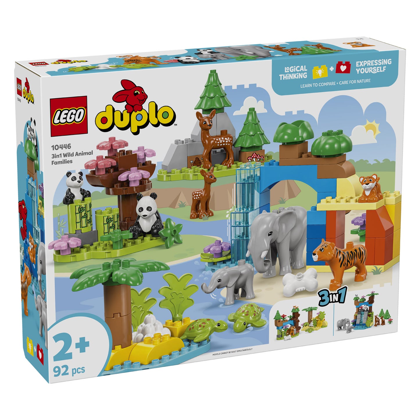 10446 LEGO DUPLO Town 3in1 Wild Animal Families