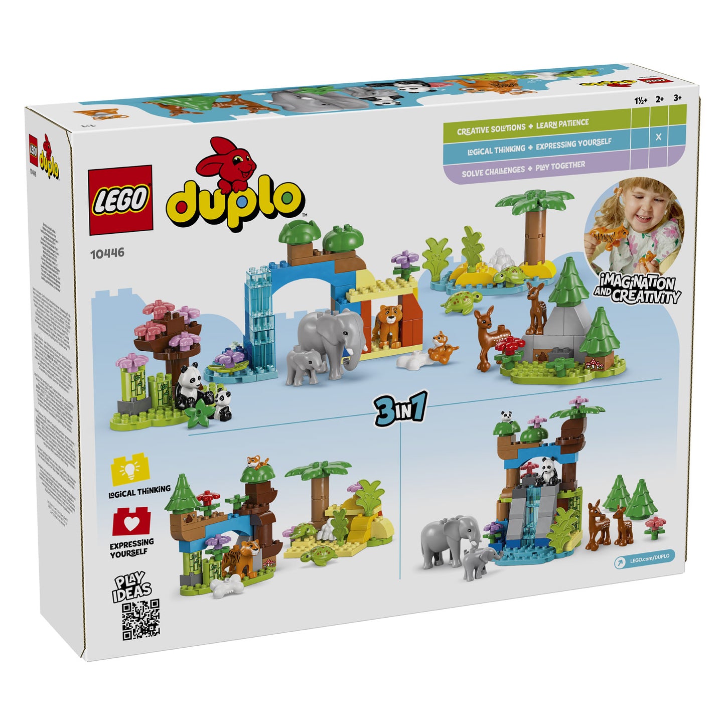 10446 LEGO DUPLO Town 3in1 Wild Animal Families