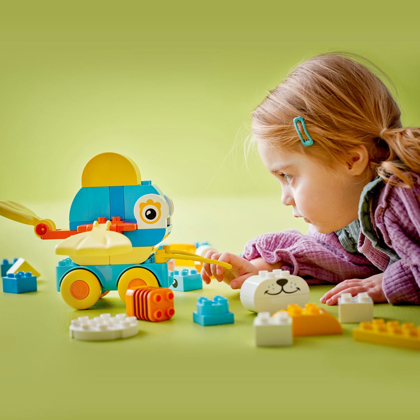 10448 LEGO® DUPLO® Town 3in1 Animals on Wheels Building Toy for Imaginative Play