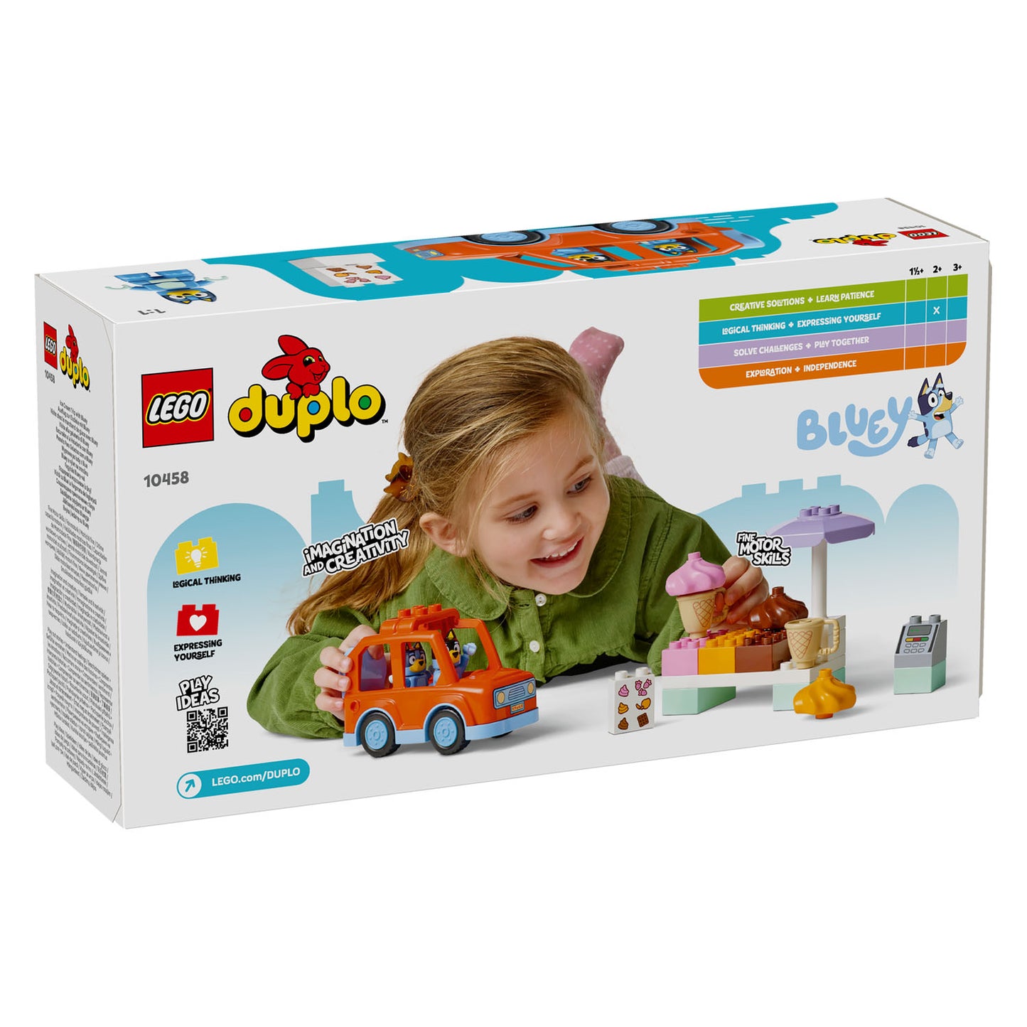 10458 LEGO DUPLO Bluey Ice Cream Trip with Bluey
