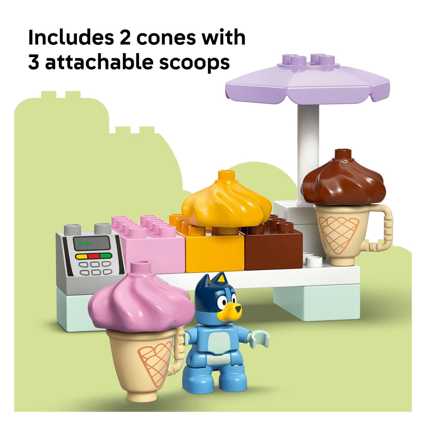 10458 LEGO DUPLO Bluey Ice Cream Trip with Bluey
