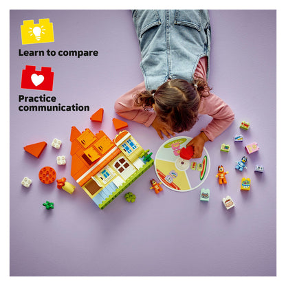 10459 LEGO DUPLO Bluey: Bluey’s Family House with Memory Game