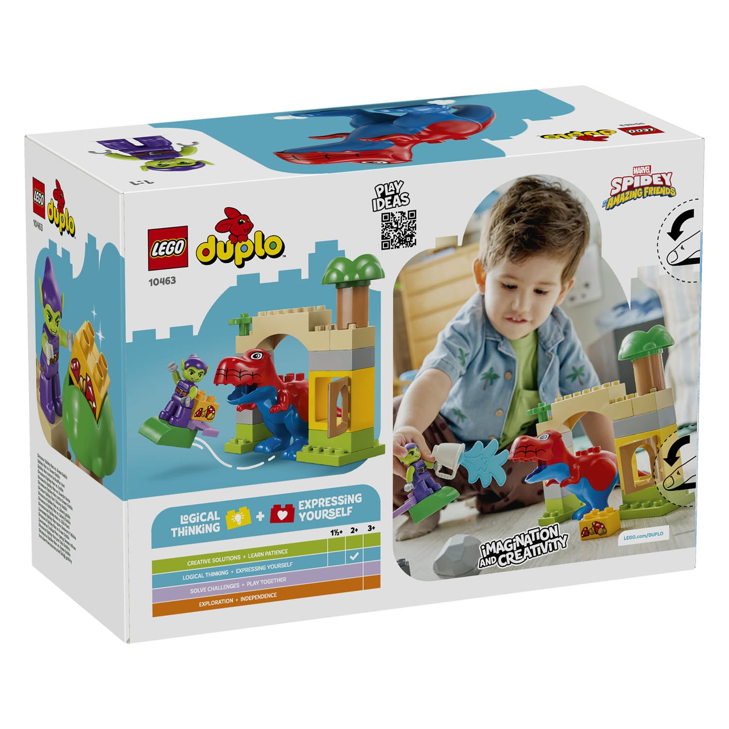 10463 Dinosaur Spidey-Rex vs. Green Goblin