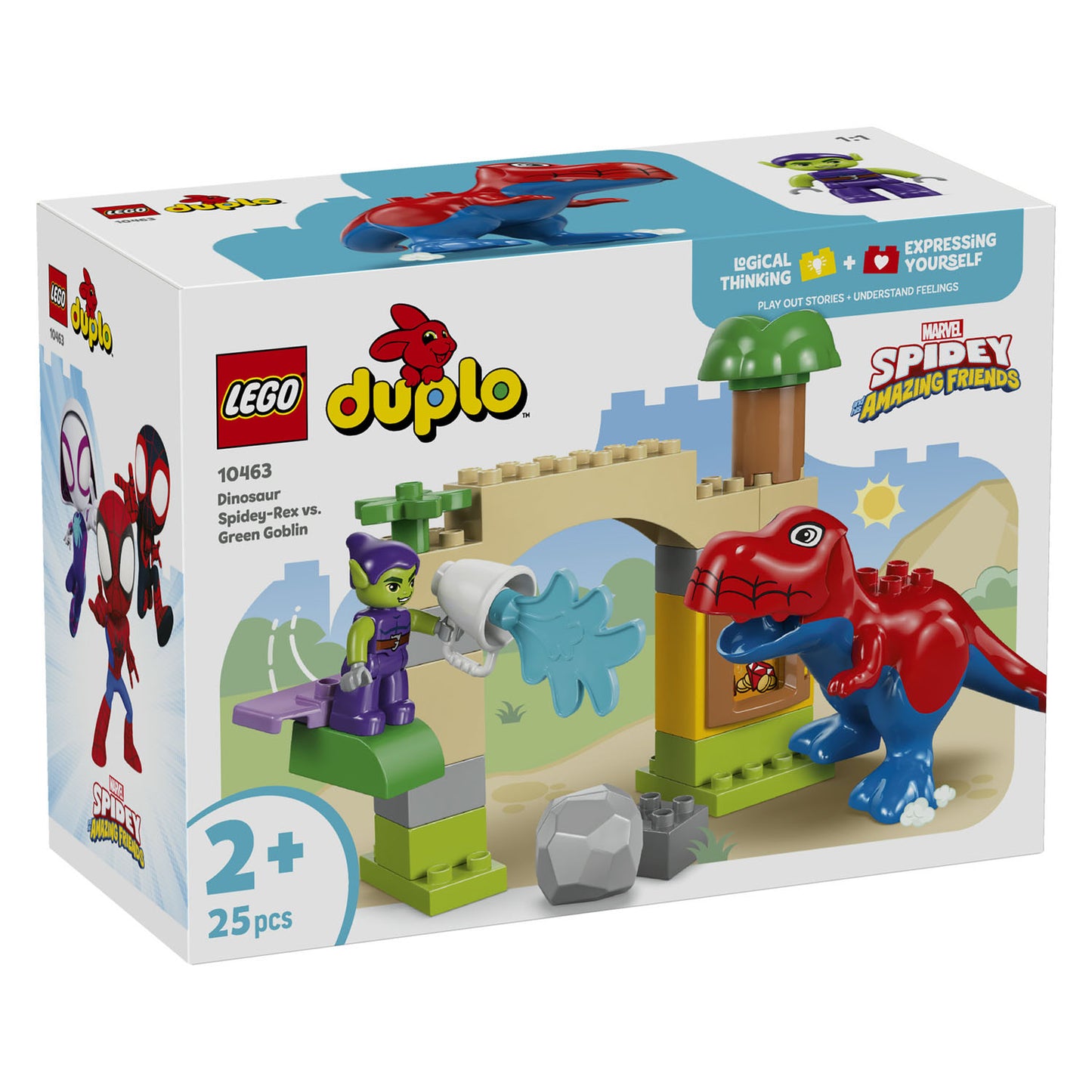 10463 Dinosaur Spidey-Rex vs. Green Goblin