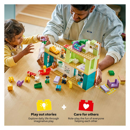 10470 LEGO DUPLO Town 3 in 1 Modern Family House with Figures