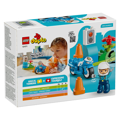 10471 LEGO DUPLO Town Blue Police Motorcycle