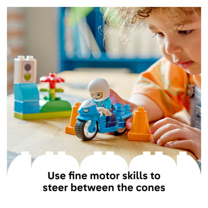 10471 LEGO DUPLO Town Blue Police Motorcycle