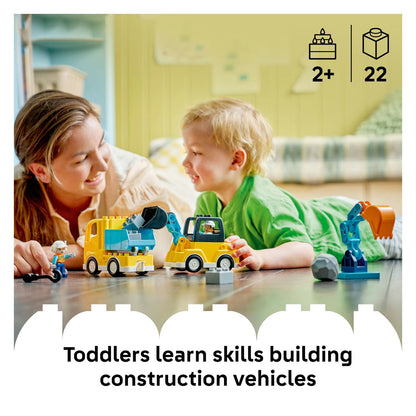 10475 LEGO DUPLO Town 3 in 1 Construction Vehicles