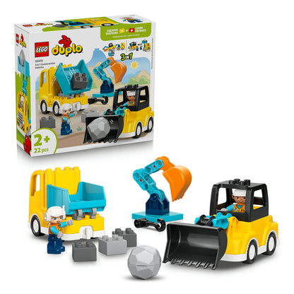 10475 LEGO DUPLO Town 3 in 1 Construction Vehicles