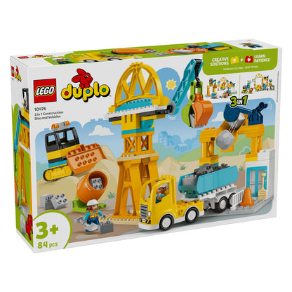 10476 LEGO DUPLO Town 3 in 1 Construction Site and Vehicles