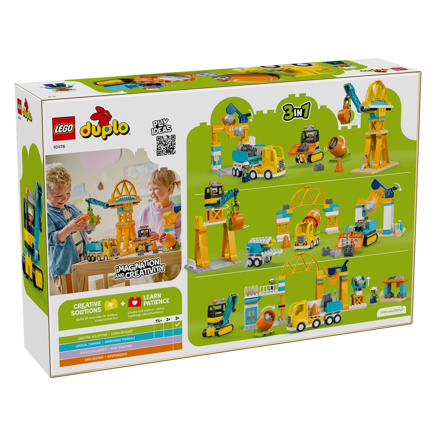10476 LEGO DUPLO Town 3 in 1 Construction Site and Vehicles