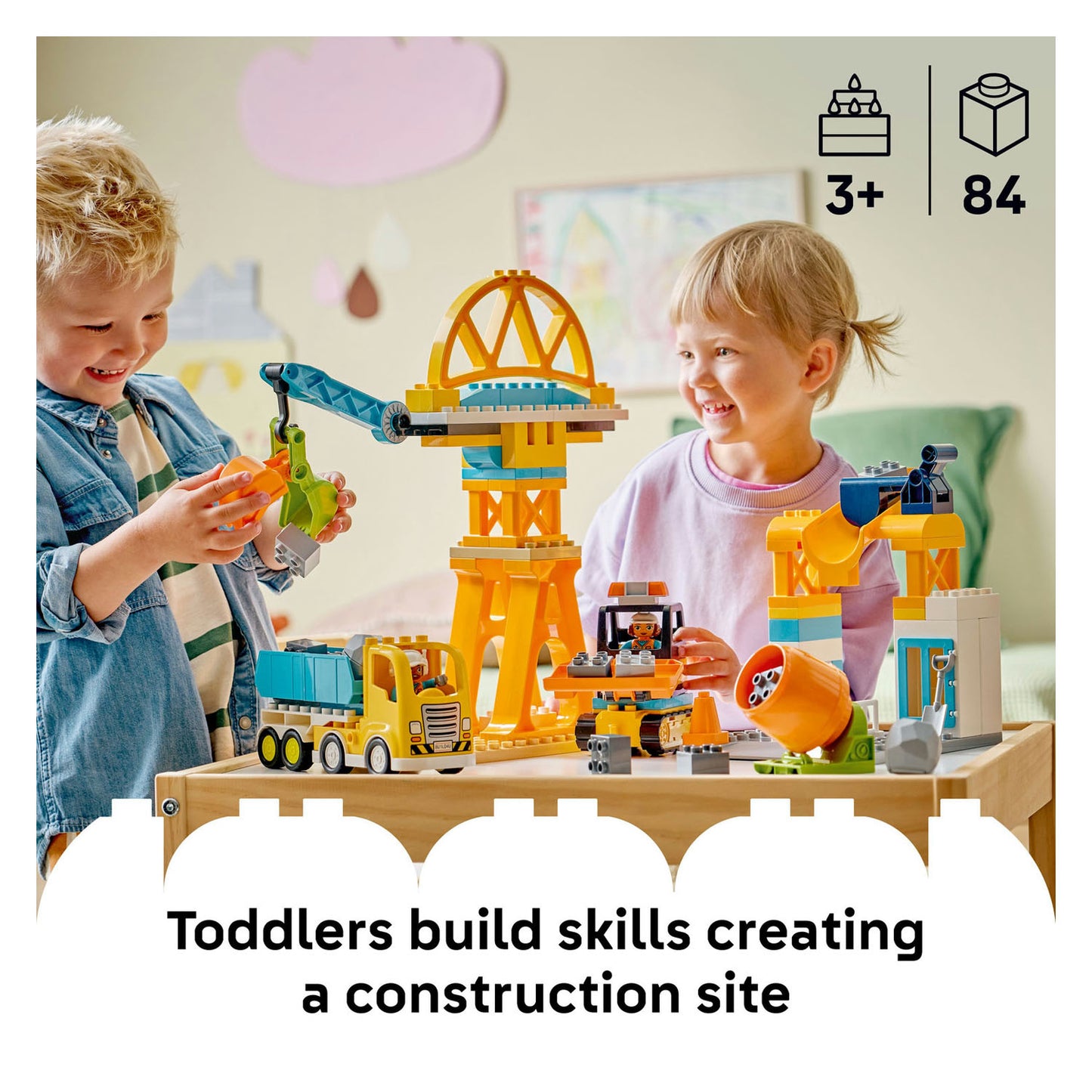 10476 LEGO DUPLO Town 3 in 1 Construction Site and Vehicles