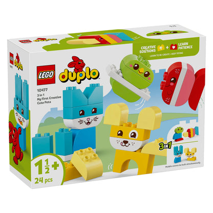 10477 LEGO DUPLO My First 3 in 1 Creative Cute Pets
