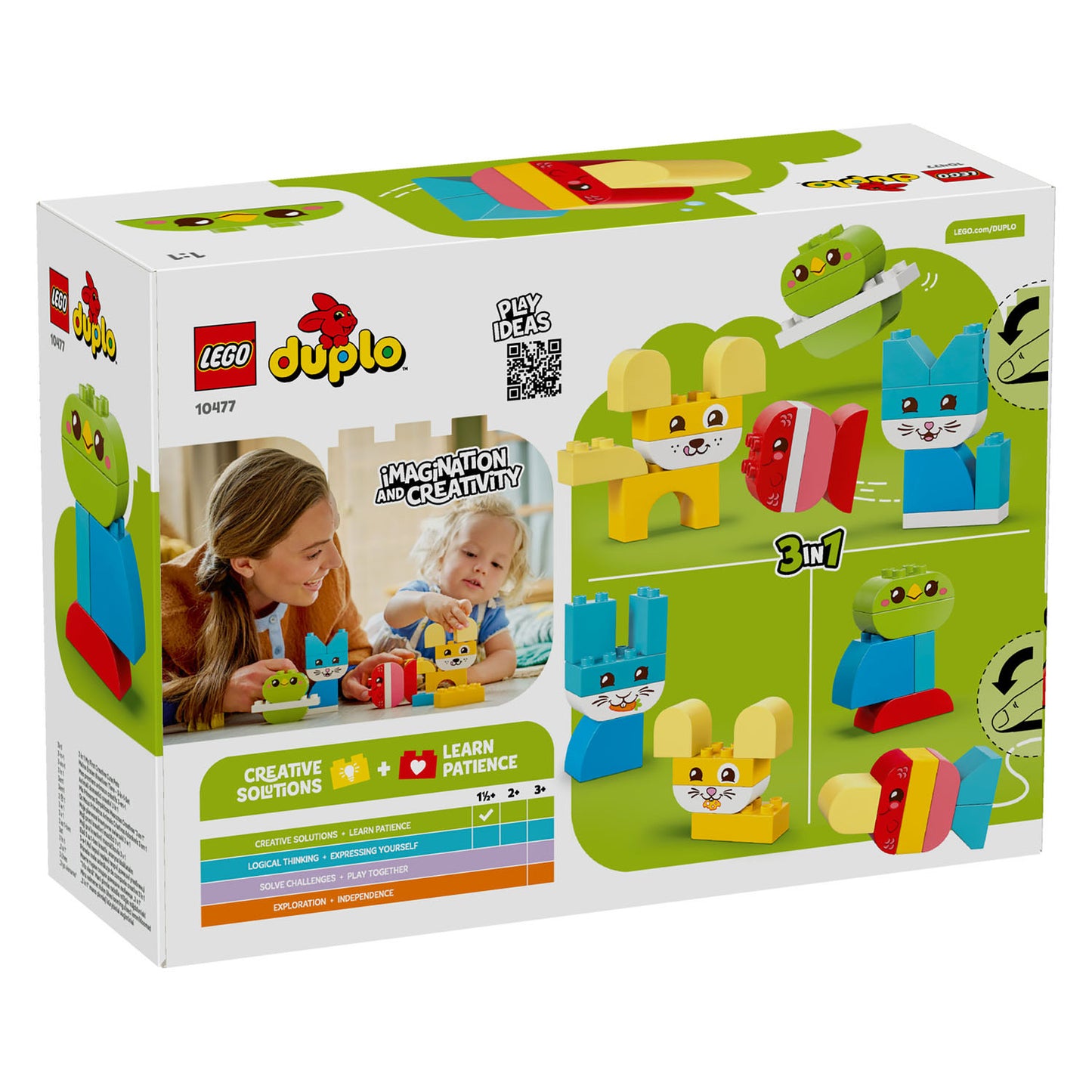 10477 LEGO DUPLO My First 3 in 1 Creative Cute Pets