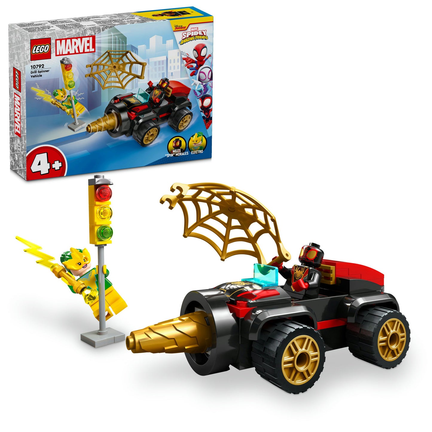 10792 LEGO Spidey Drill Spinner Vehicle