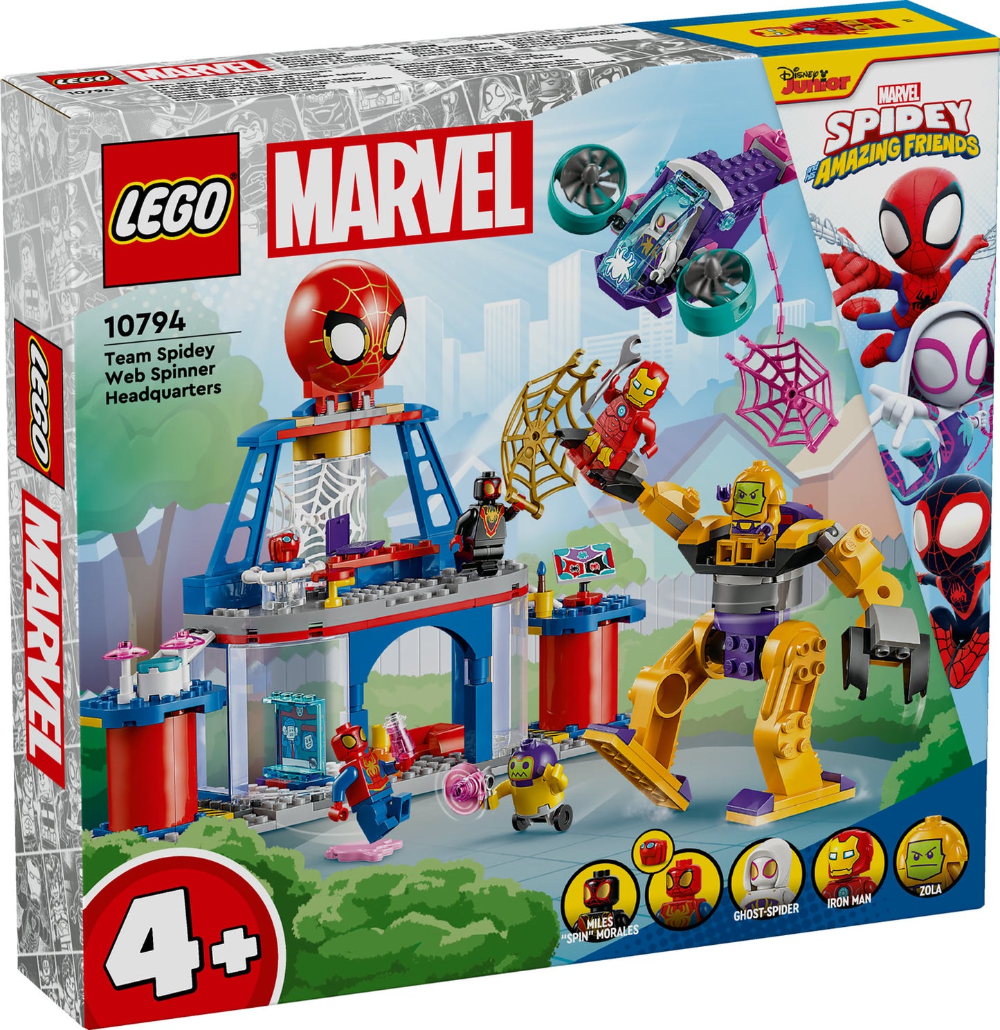 10794 LEGO Spidey Team Spidey Web Spinner Headquarters