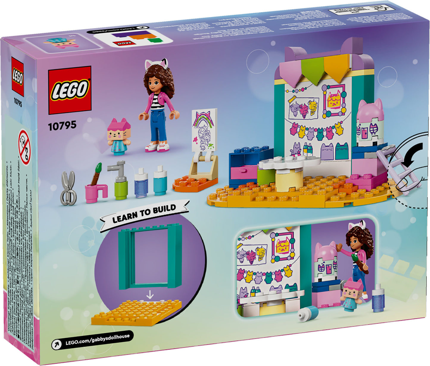 10795 LEGO Gabby's Dollhouse Crafting with Baby Box