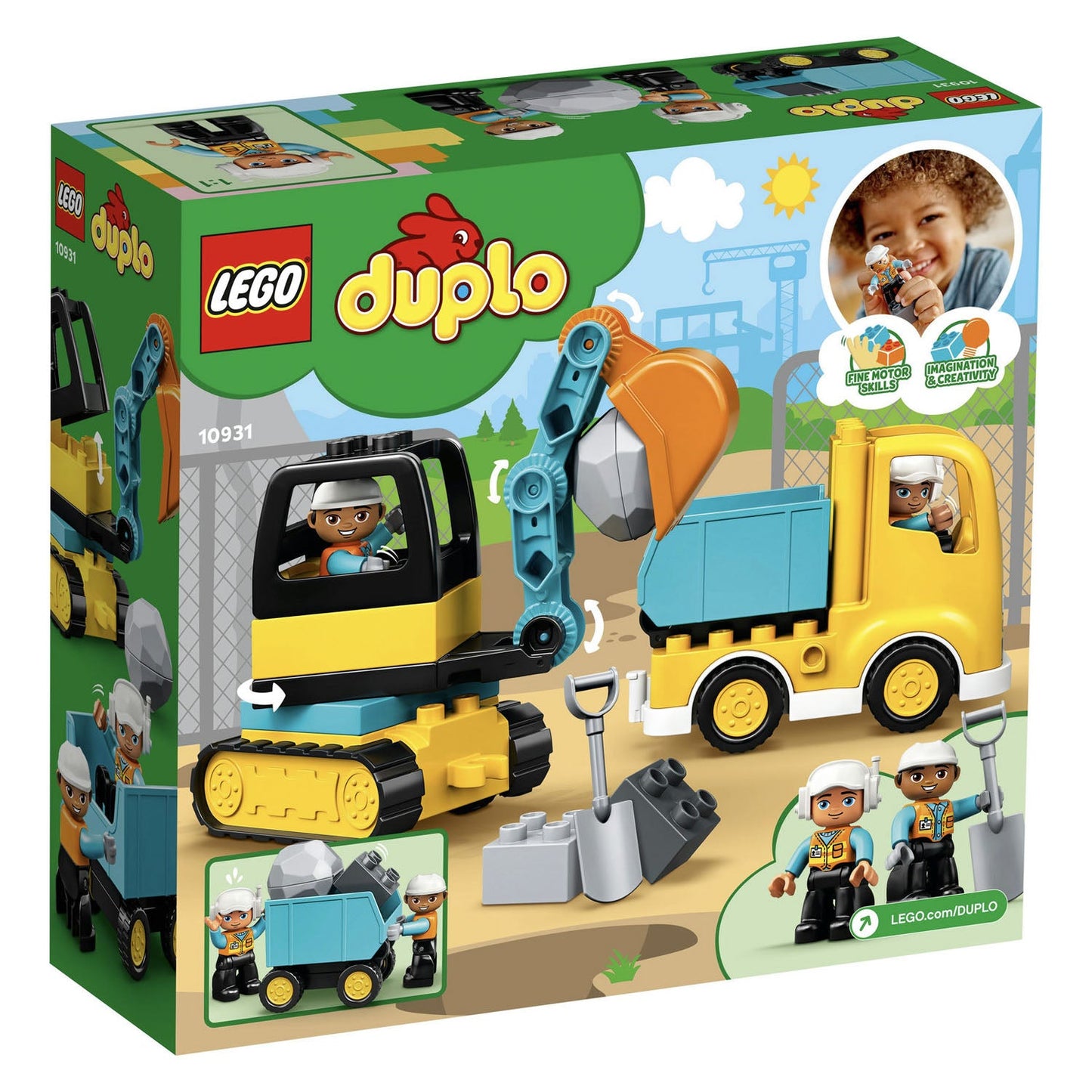 10931 LEGO DUPLO Town Truck & Tracked Excavator