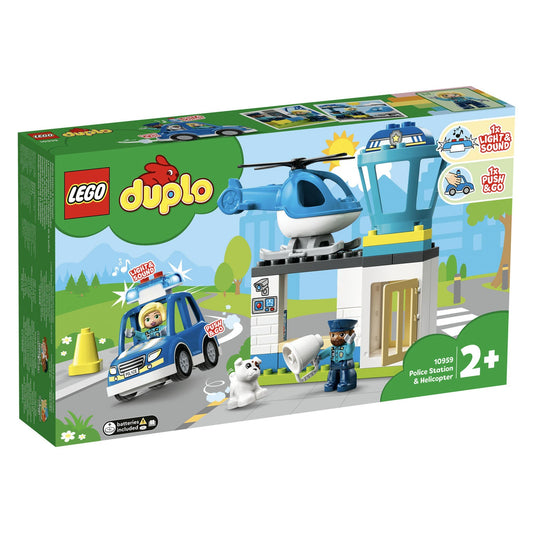 10959 LEGO DUPLO Town Police Station & Helicopter