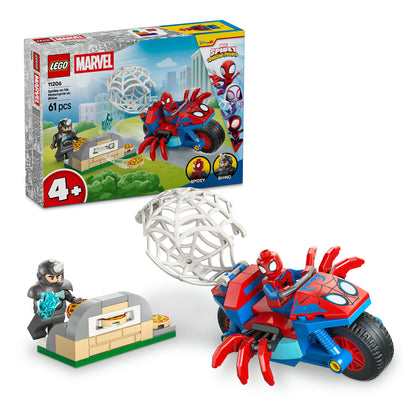 11206 LEGO Spidey Spidey on his Motorcycle vs. Rhino