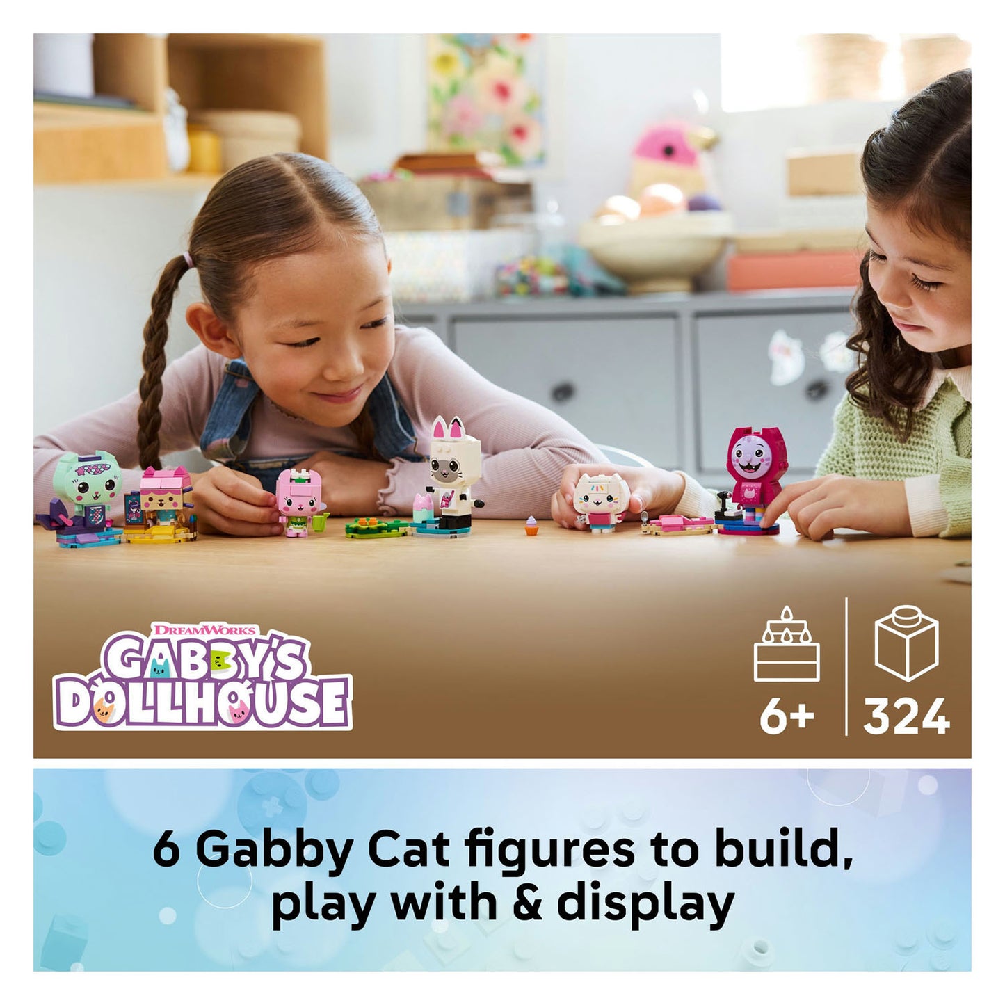 11215 LEGO Gabby's Dollhouse Gabby's Brick-Built Cat Friends