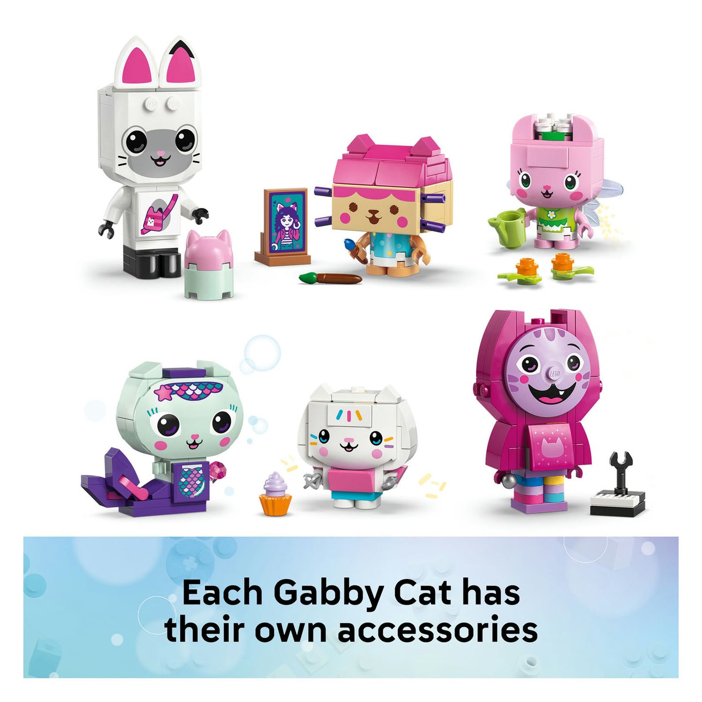 11215 LEGO Gabby's Dollhouse Gabby's Brick-Built Cat Friends