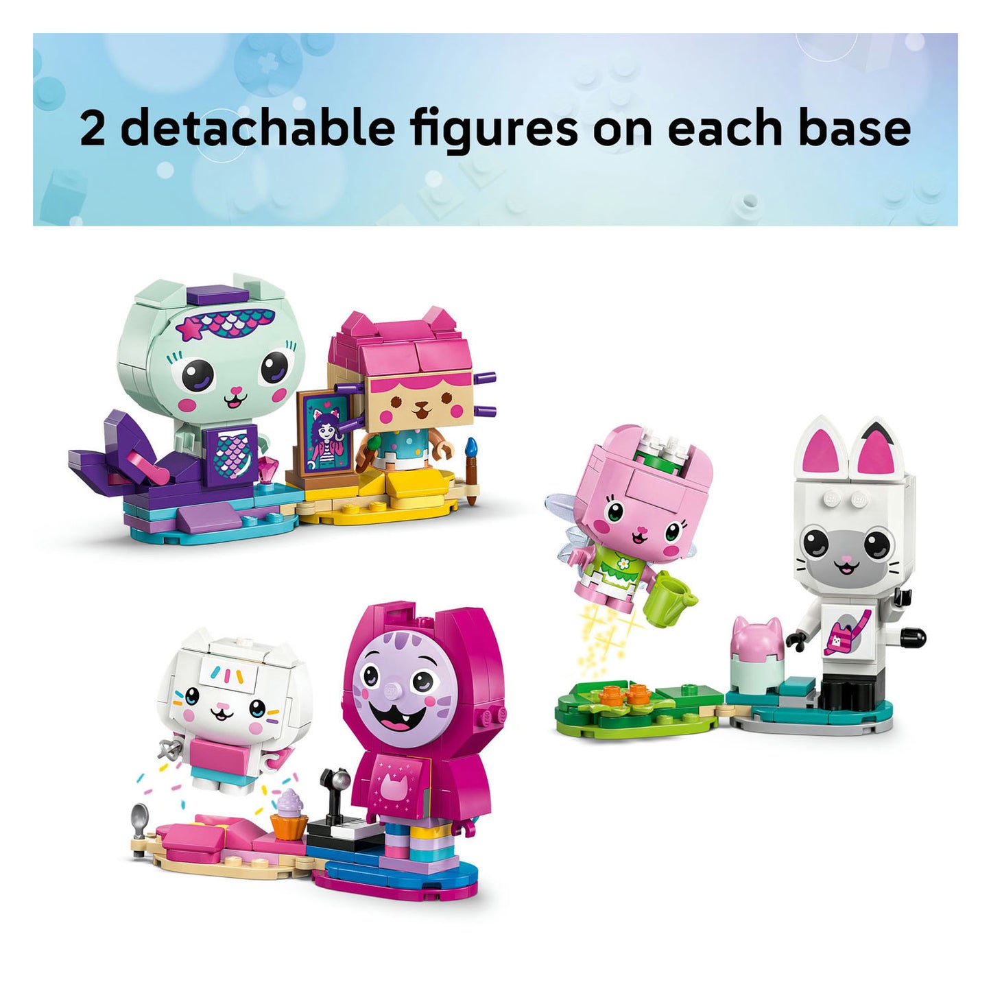 11215 LEGO Gabby's Dollhouse Gabby's Brick-Built Cat Friends