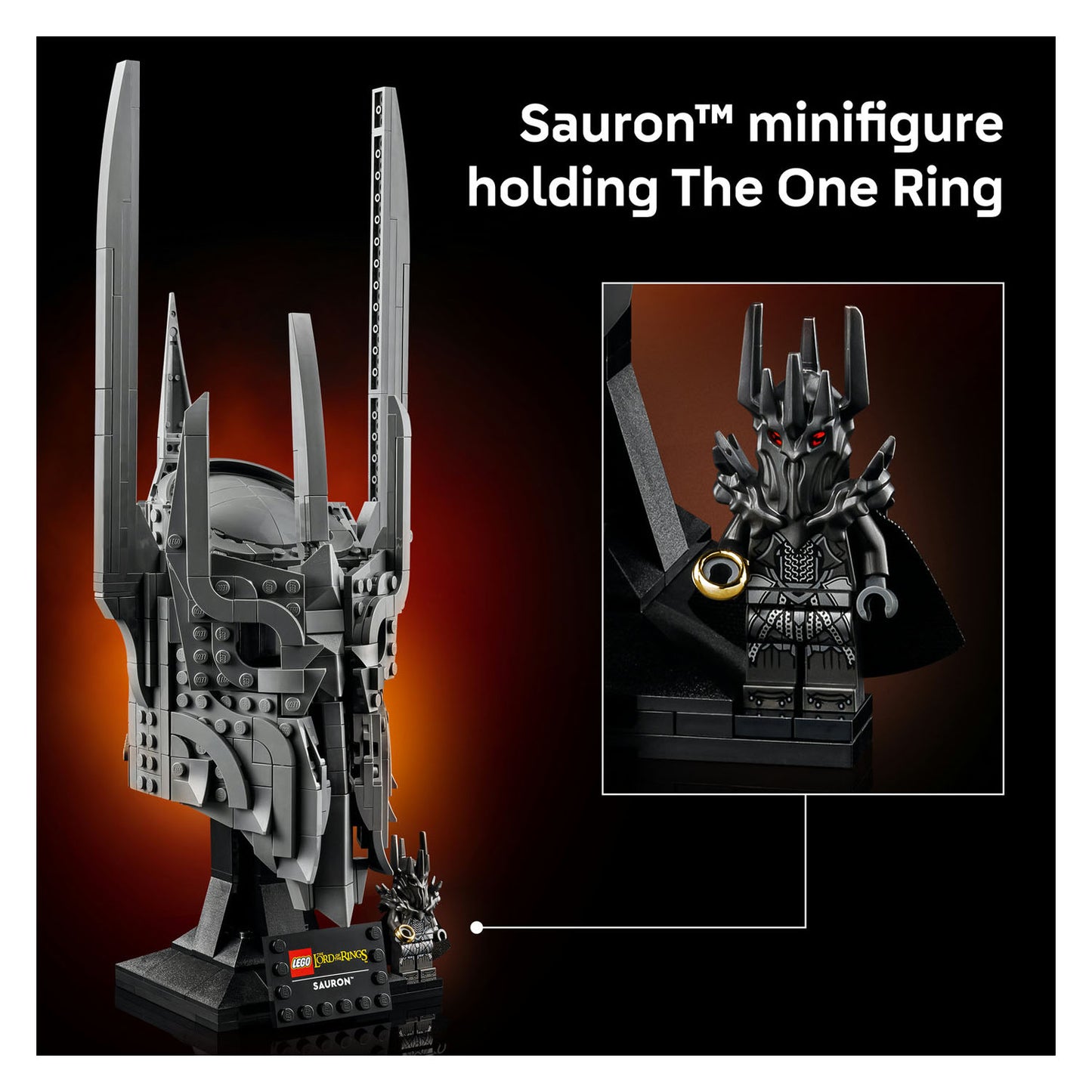 11373 The Lord of the Rings: Sauron's Helmet