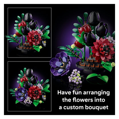 11513 Dark Flower Arrangement