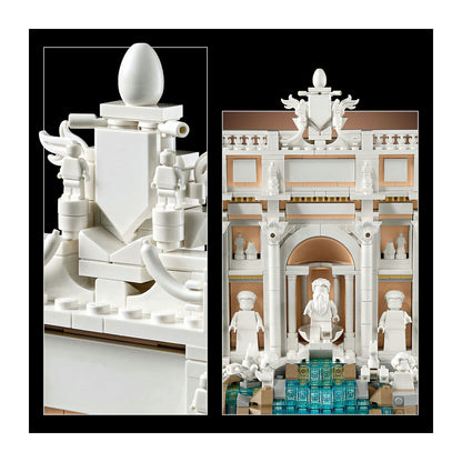 21062 LEGO Architecture Trevi Fountain Model, Italian Landmark Rome Memorabilia