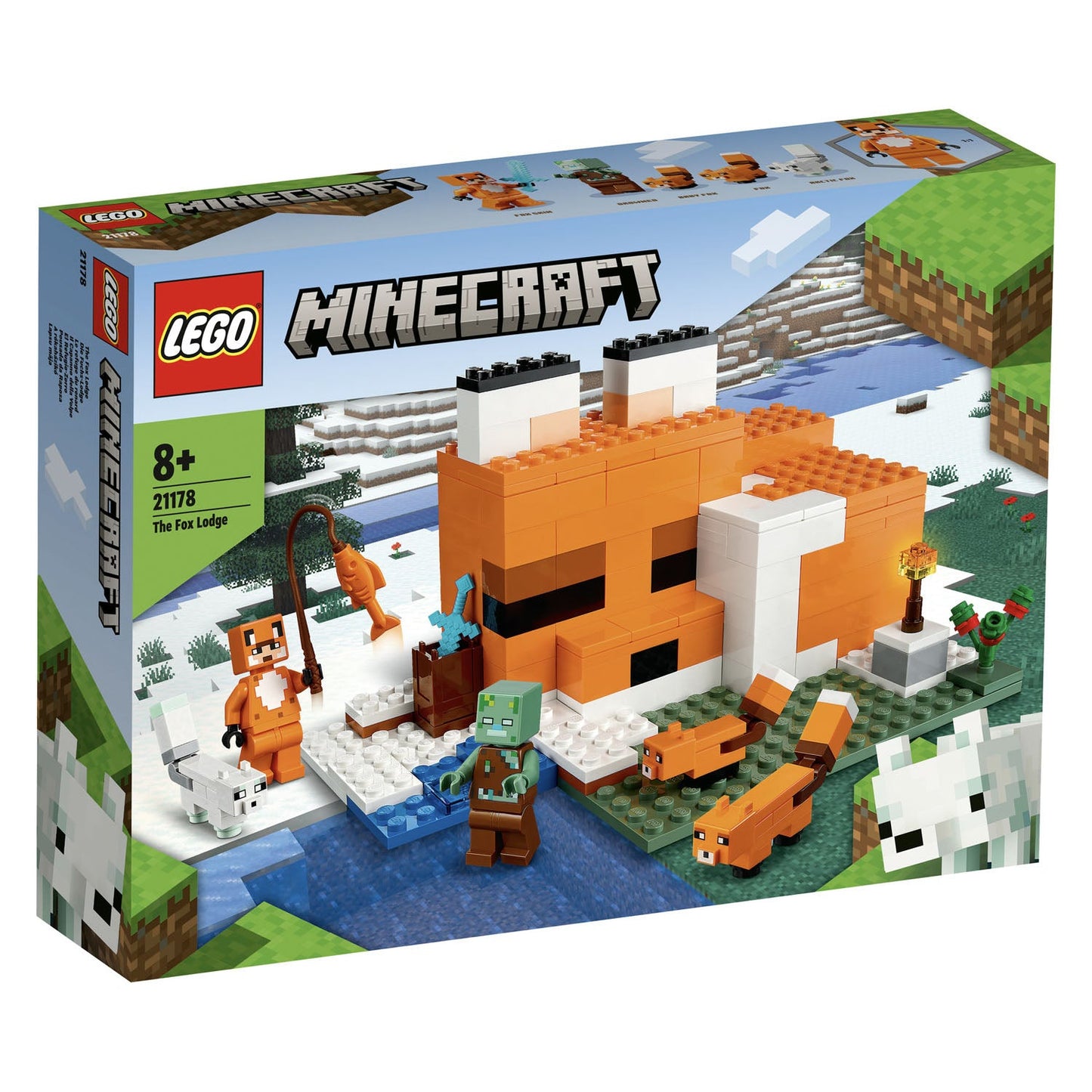 21178 LEGO Minecraft The Fox Lodge