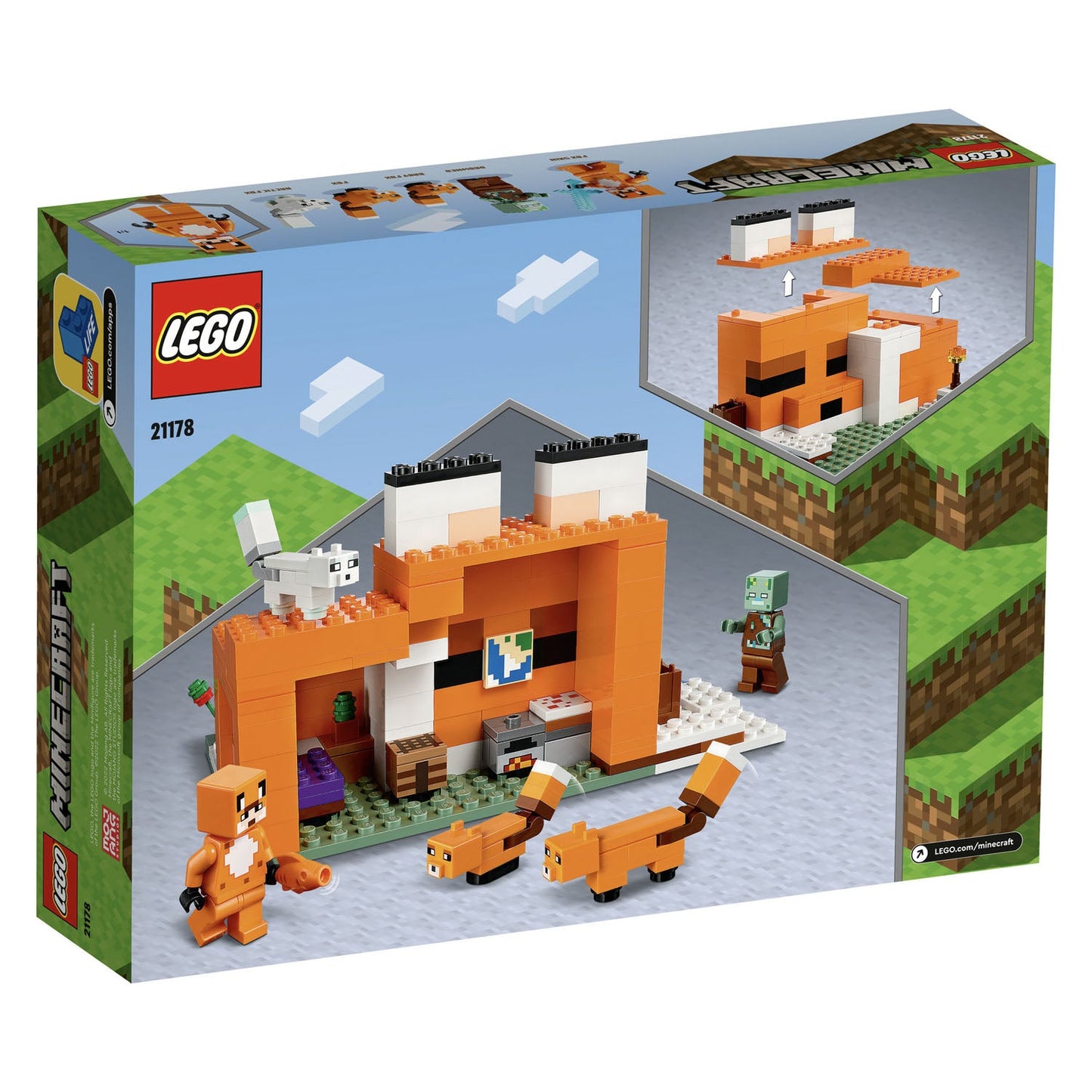 21178 LEGO Minecraft The Fox Lodge