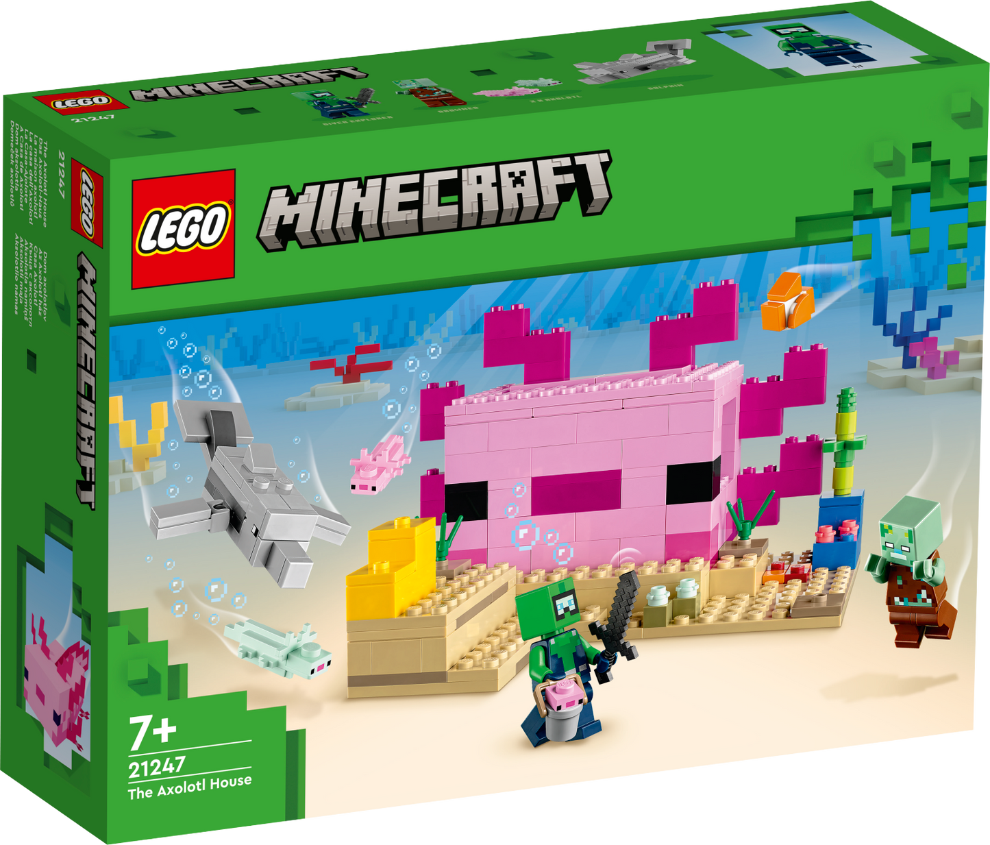 21247 LEGO Minecraft The Axolotl House