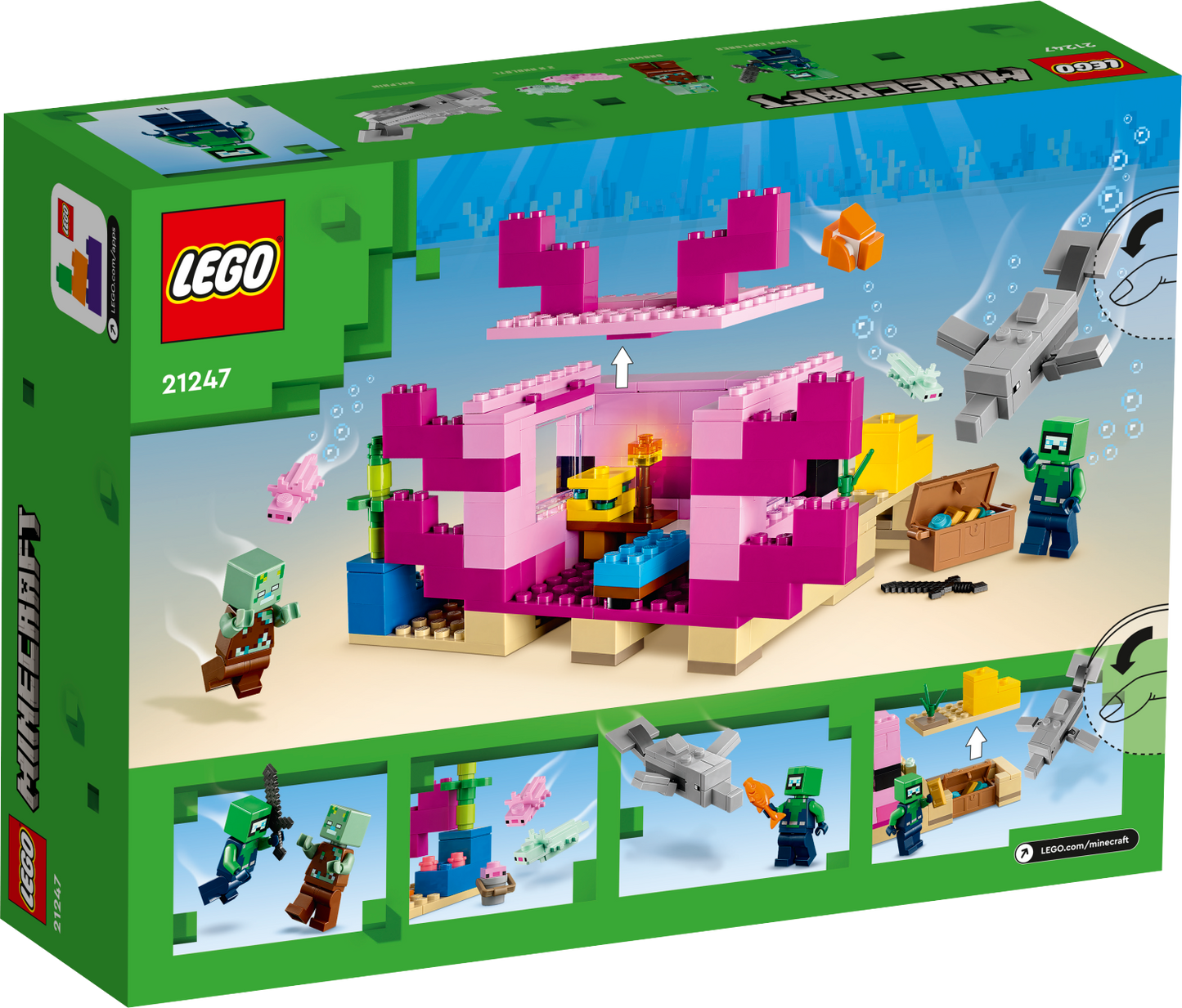 21247 LEGO Minecraft The Axolotl House