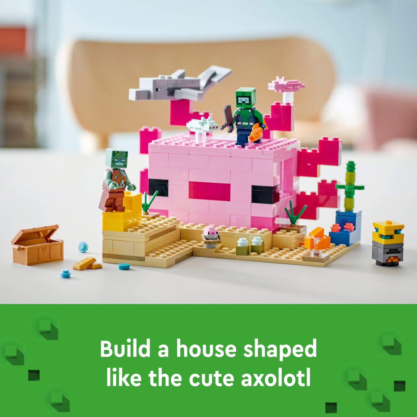 21247 LEGO Minecraft The Axolotl House