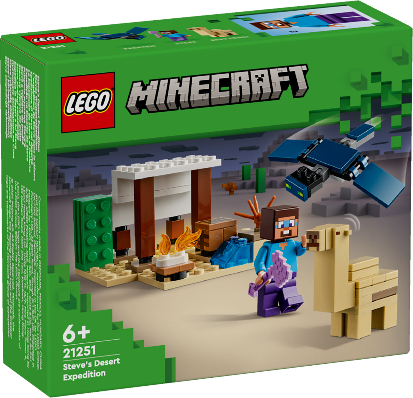 21251 LEGO Minecraft Steve's Desert Expedition