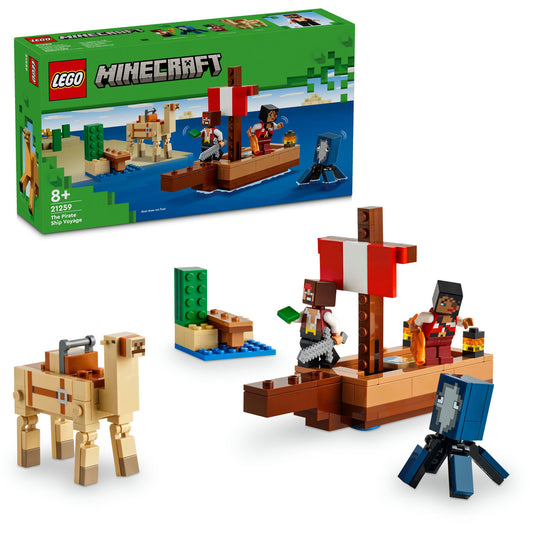 21259 LEGO Minecraft The Pirate Ship Voyage