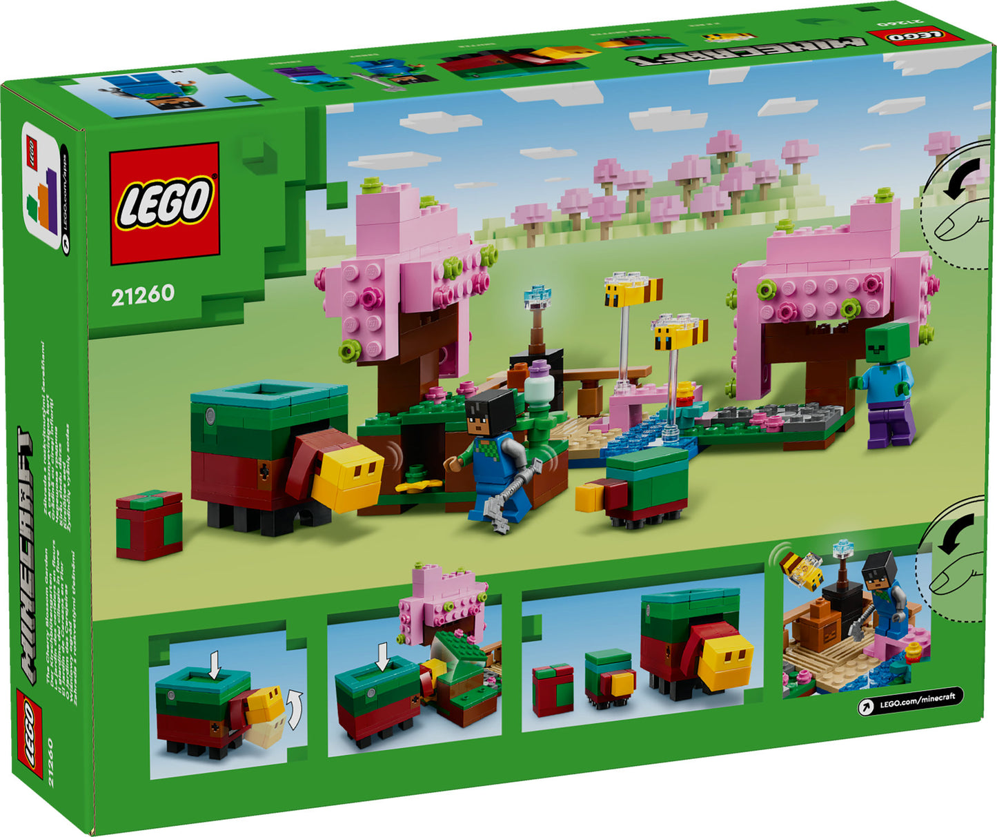 21260 LEGO Minecraft The Cherry Blossom Garden