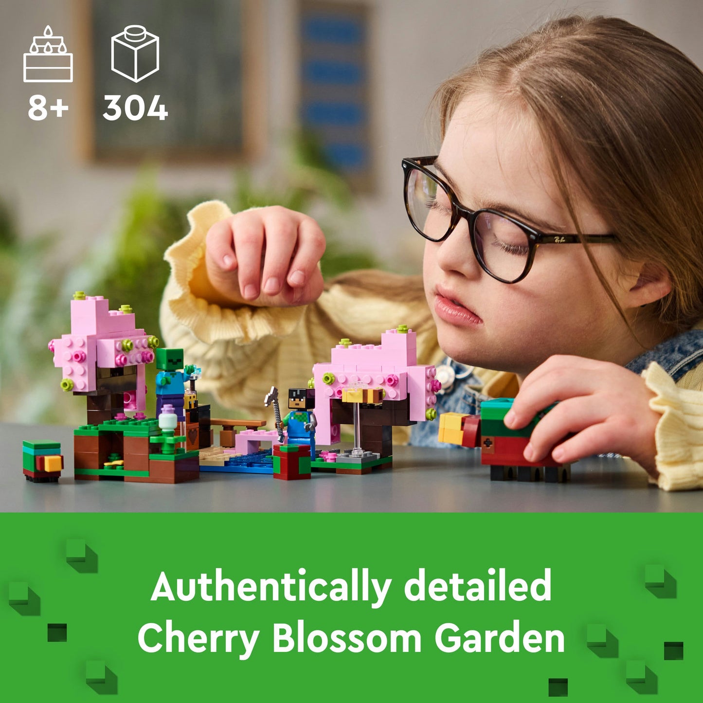 21260 LEGO Minecraft The Cherry Blossom Garden