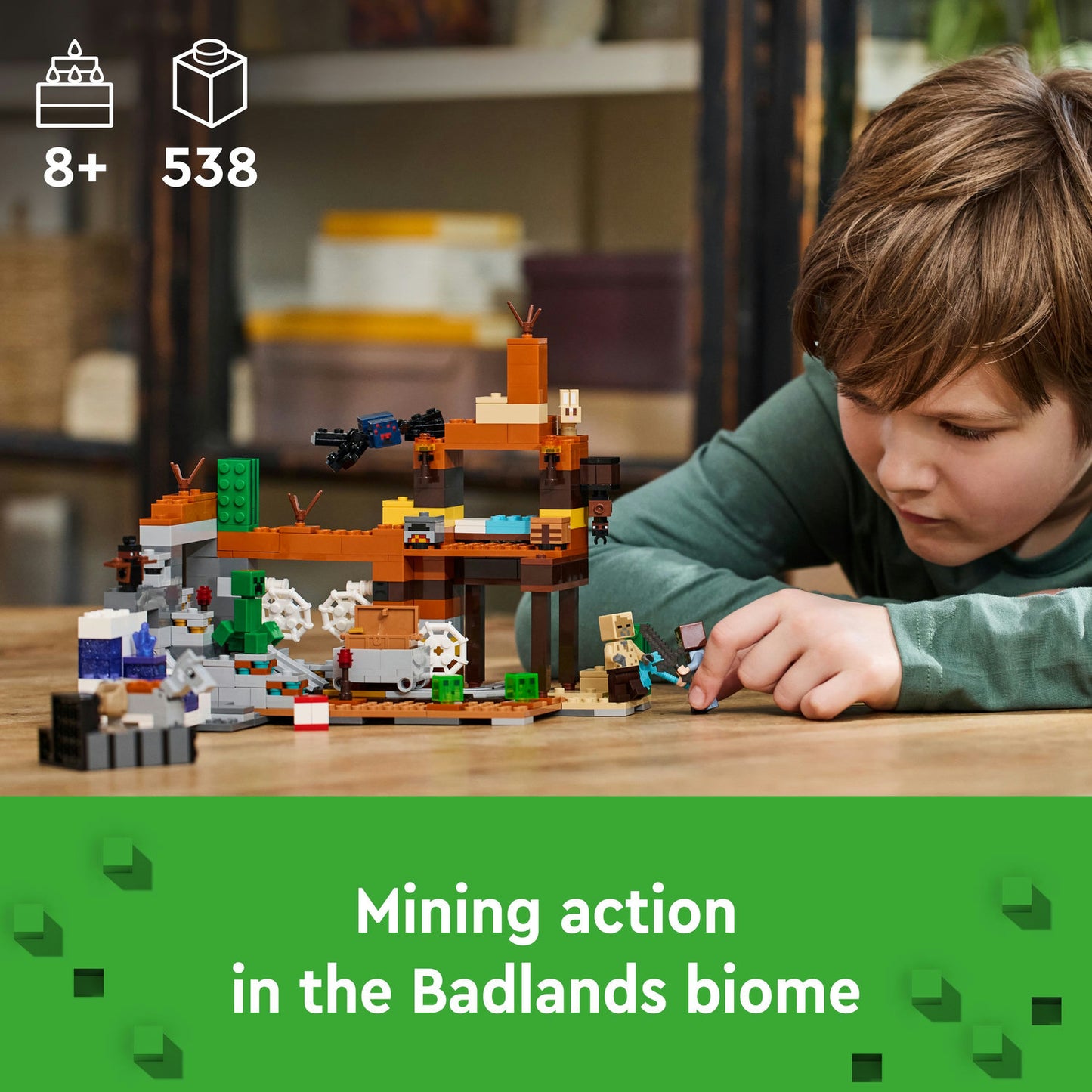 21263 LEGO Minecraft The Badlands Mineshaft