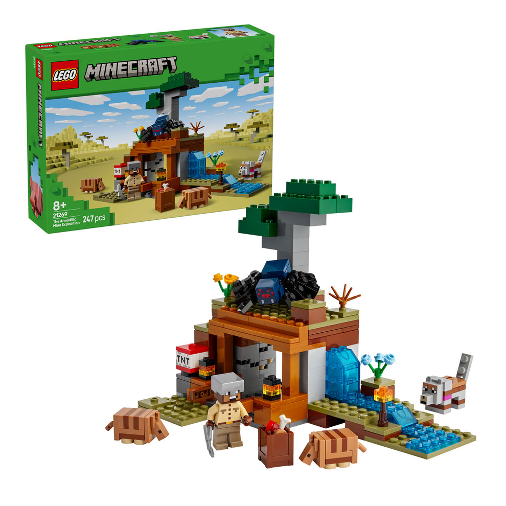 21269 LEGO Minecraft The Armadillo Mine Expedition – Brickem LEGO ...